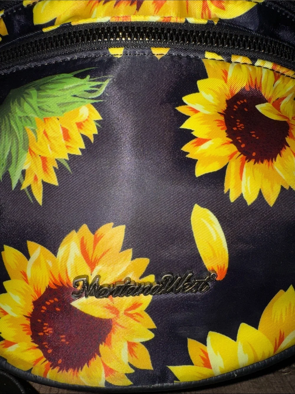 MONTANA WEST Sunflower Crossbody Bag  with coin purse